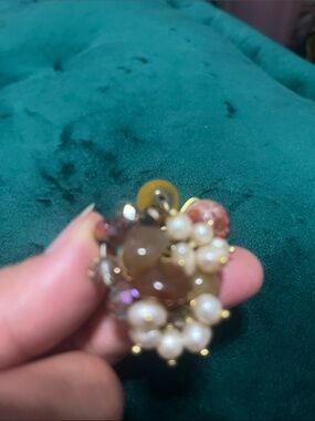 Artisan hand made ring purchased from Italy 🇮🇹 real Stone ring